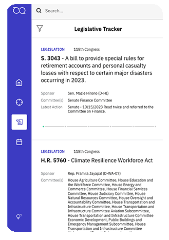 Legislative Tracker